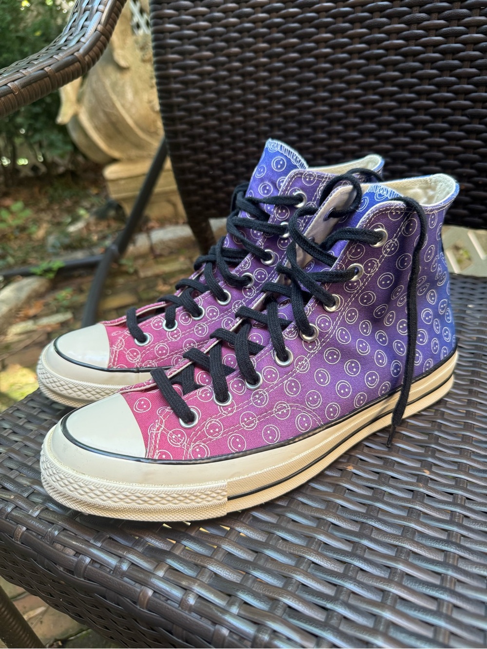 Men’s Converse Chuck 70 happy camper gradient high top sneakers